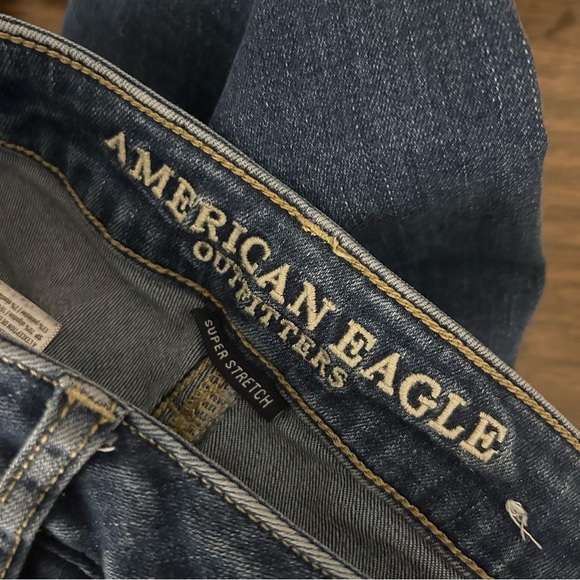 ❤️AE super high rise jegging Blue Denim Women's Jeans 0 - Picture 4 of 10